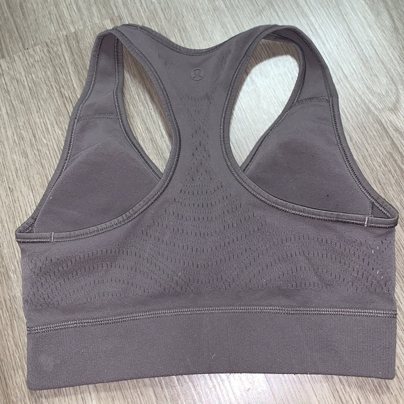 Lululemon Purple Mesh Back Bra- S - Picture 5 of 6